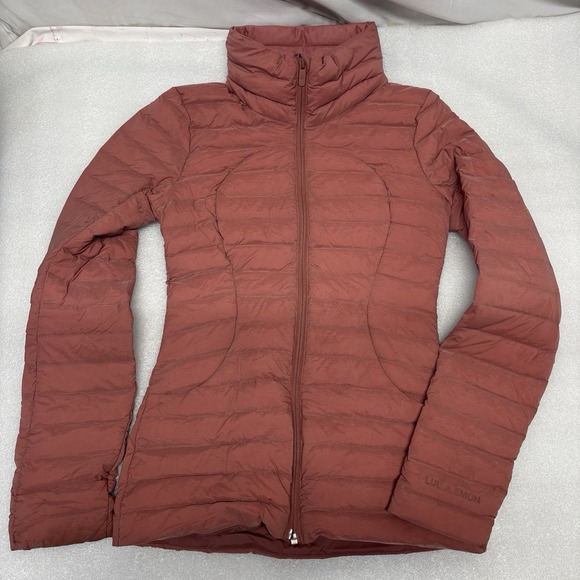 lululemon athletica Jackets & Blazers - Lululemon Pack It Down Again Jacket  0 Burgandy 700 Down Packable Light No Hood